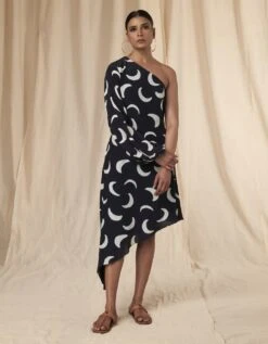 One Shoulder Kaftaan Dress -Ethereal Styles mss230202