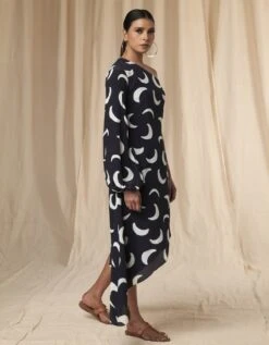 One Shoulder Kaftaan Dress -Ethereal Styles mss230203