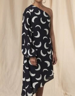 One Shoulder Kaftaan Dress -Ethereal Styles mss230205