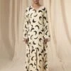 Daphne Ivory Mooncrest Cinched Kaftan Dress With Belt -Ethereal Styles mss232011 1