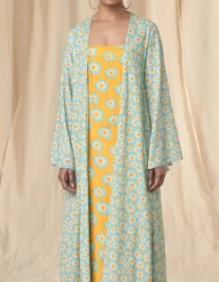 Slip Dress With Cover Up -Ethereal Styles mss233024