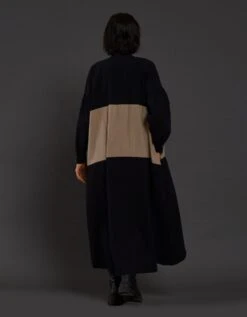 Black And Beige Band Dress 10 Black And Beige Band Dress -Ethereal Styles mtbanddressawblackbeigeb