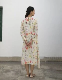 Ivory Nilofer Dress -Ethereal Styles nildressivb