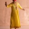 Nimbu Yellow Nitya Dress -Ethereal Styles nimbuyellownityadress1