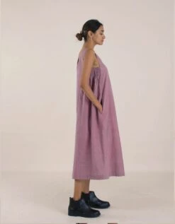 Velvet Plum Dress -Ethereal Styles nk03wd112