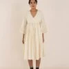 Soft Vanilla Dress -Ethereal Styles nk03wd231