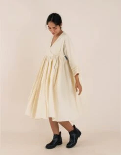 Soft Vanilla Dress -Ethereal Styles nk03wd233