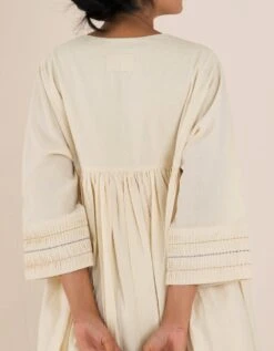 Soft Vanilla Dress -Ethereal Styles nk03wd237