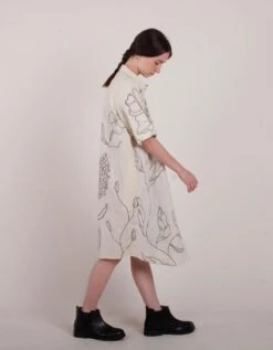 Song Of Birds Dress -Ethereal Styles nk03wd324