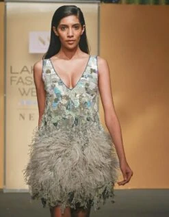 Powder Blue Mod Dress 7 Powder Blue Mod Dress -Ethereal Styles nss5380b