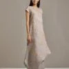 Taupe Crinkle Dress 1 Taupe Crinkle Dress -Ethereal Styles omw18364301