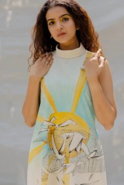 Off-White Dove And Hunter Turtle Neck Dress 9 Off-White Dove And Hunter Turtle Neck Dress -Ethereal Styles pan11 3