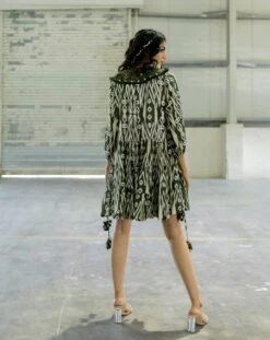 Rey Olive Dress -Ethereal Styles pkgaia029b 1