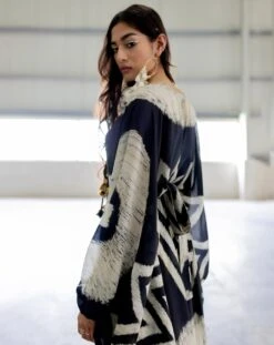 Juno Black Kaftaan Dress -Ethereal Styles pkgaia0353 1