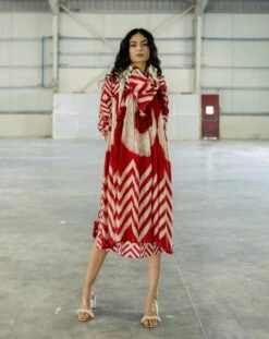 Juno Brick Double Layer Dress