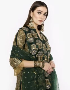 The New Banjara Hamsa Dress With Pleated Hem Pants 8 The New Banjara Hamsa Dress With Pleated Hem Pants -Ethereal Styles rarahl23213