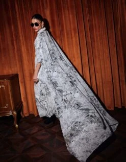 Light Safari Print 'Leonie' Dress -Ethereal Styles rkcu23314