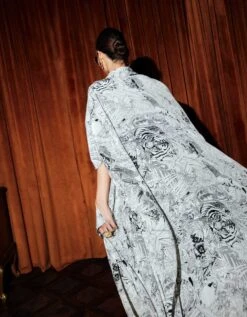 Light Safari Print 'Leonie' Dress -Ethereal Styles rkcu2331b