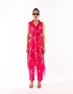 Brook Jacket With Slip Dress And PJ Pants