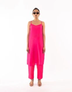 Brook Jacket With Slip Dress And PJ Pants -Ethereal Styles rkpf22043