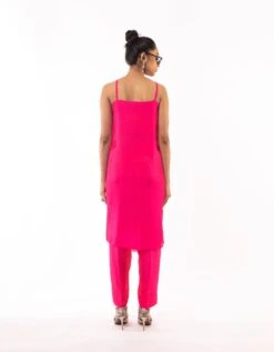 Brook Jacket With Slip Dress And PJ Pants -Ethereal Styles rkpf22044