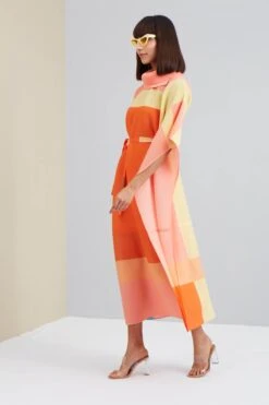 Orange Trecia Kaftan Dress 10 Orange Trecia Kaftan Dress -Ethereal Styles sage498 4