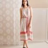 Saina Striped Dress 2 Saina Striped Dress -Ethereal Styles sais23dst1