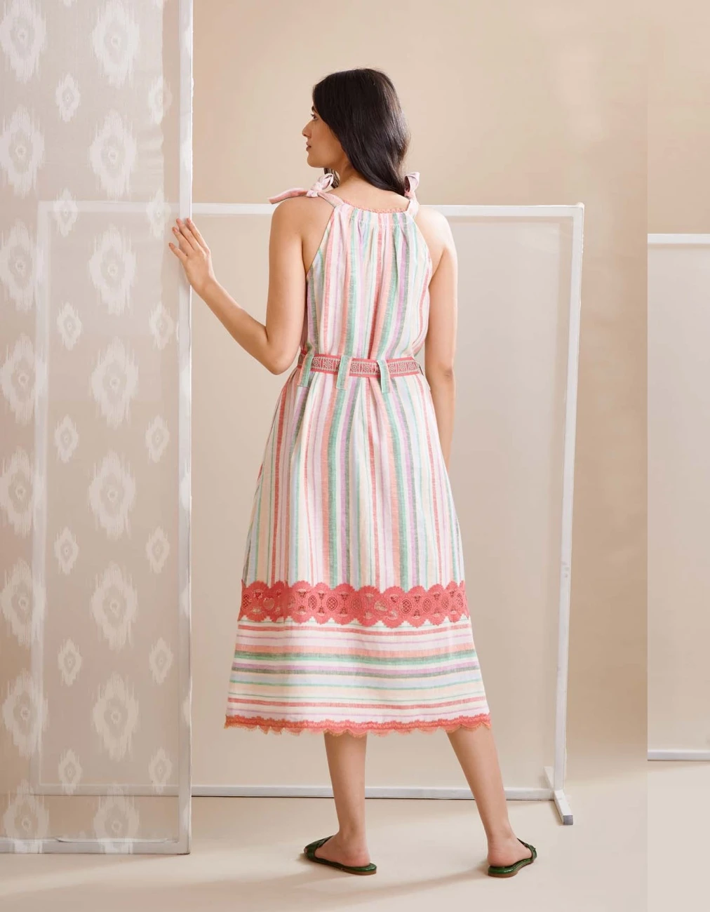 Saina Striped Dress 8 Saina Striped Dress - Image 6