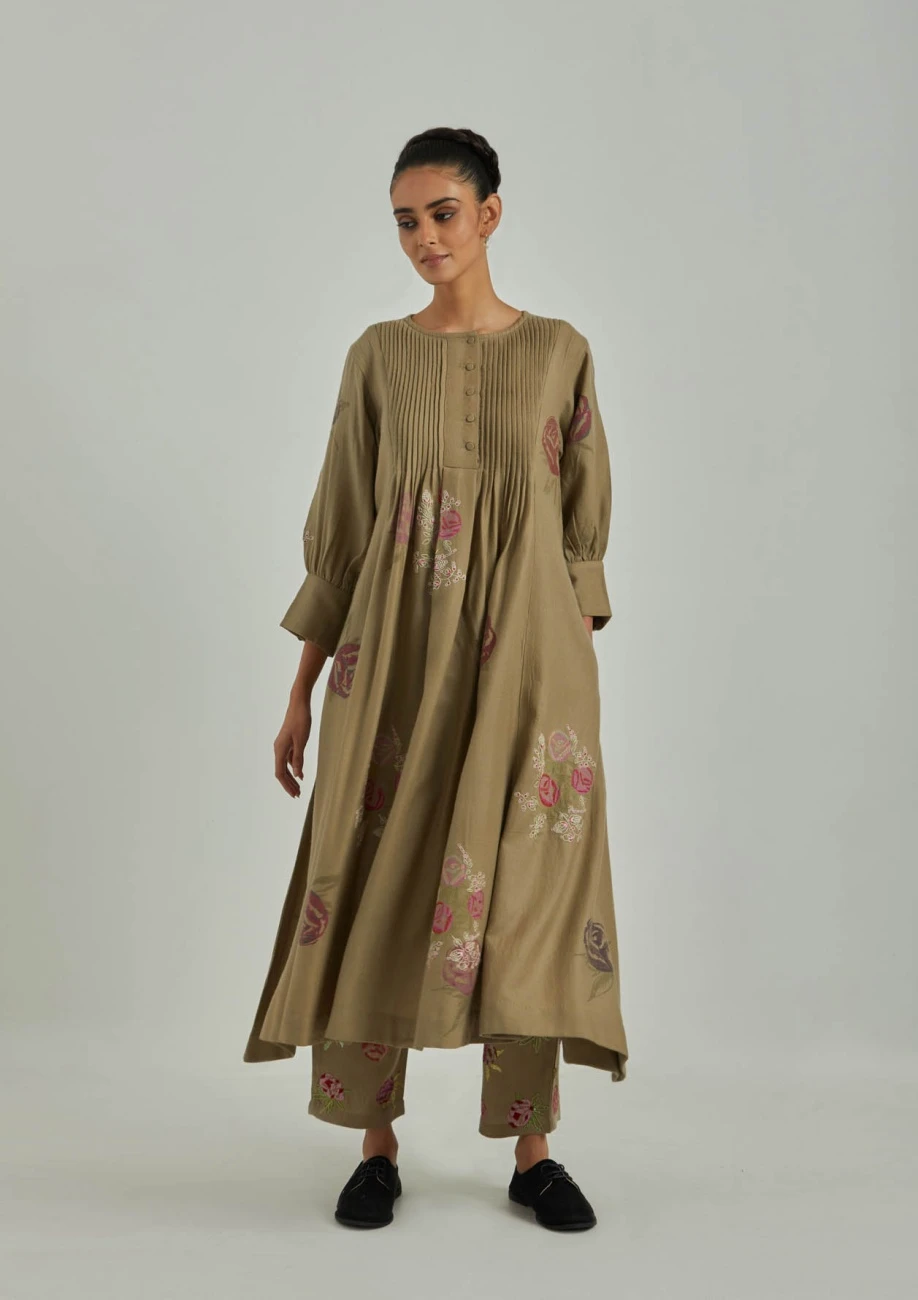 Beige Welington Wool Dress 3 Beige Welington Wool Dress