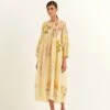 Laure Yellow Field Dress