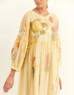 Laure Yellow Field Dress -Ethereal Styles saivr010luxgdnyl4