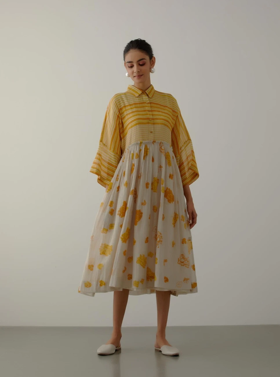 Yellow Charlette Bloom Dress 4 Yellow Charlette Bloom Dress - Image 2