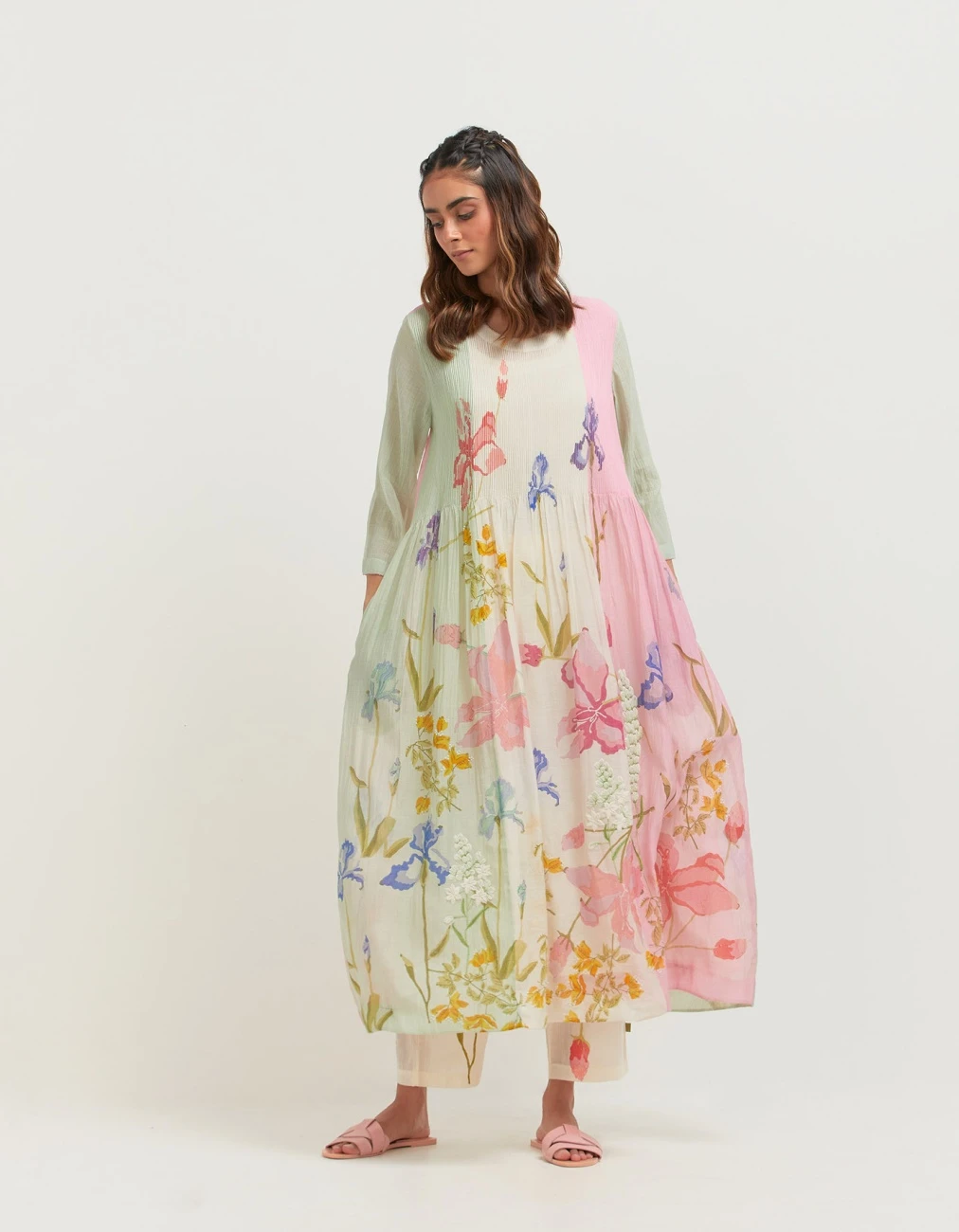 Pink Hanna Lily Garden Dress 5 Pink Hanna Lily Garden Dress - Image 3