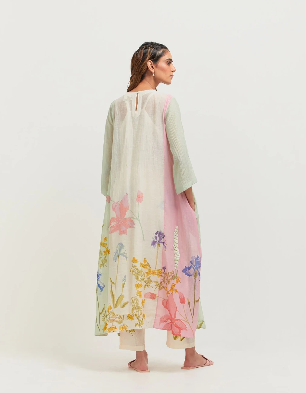 Pink Hanna Lily Garden Dress 7 Pink Hanna Lily Garden Dress - Image 5