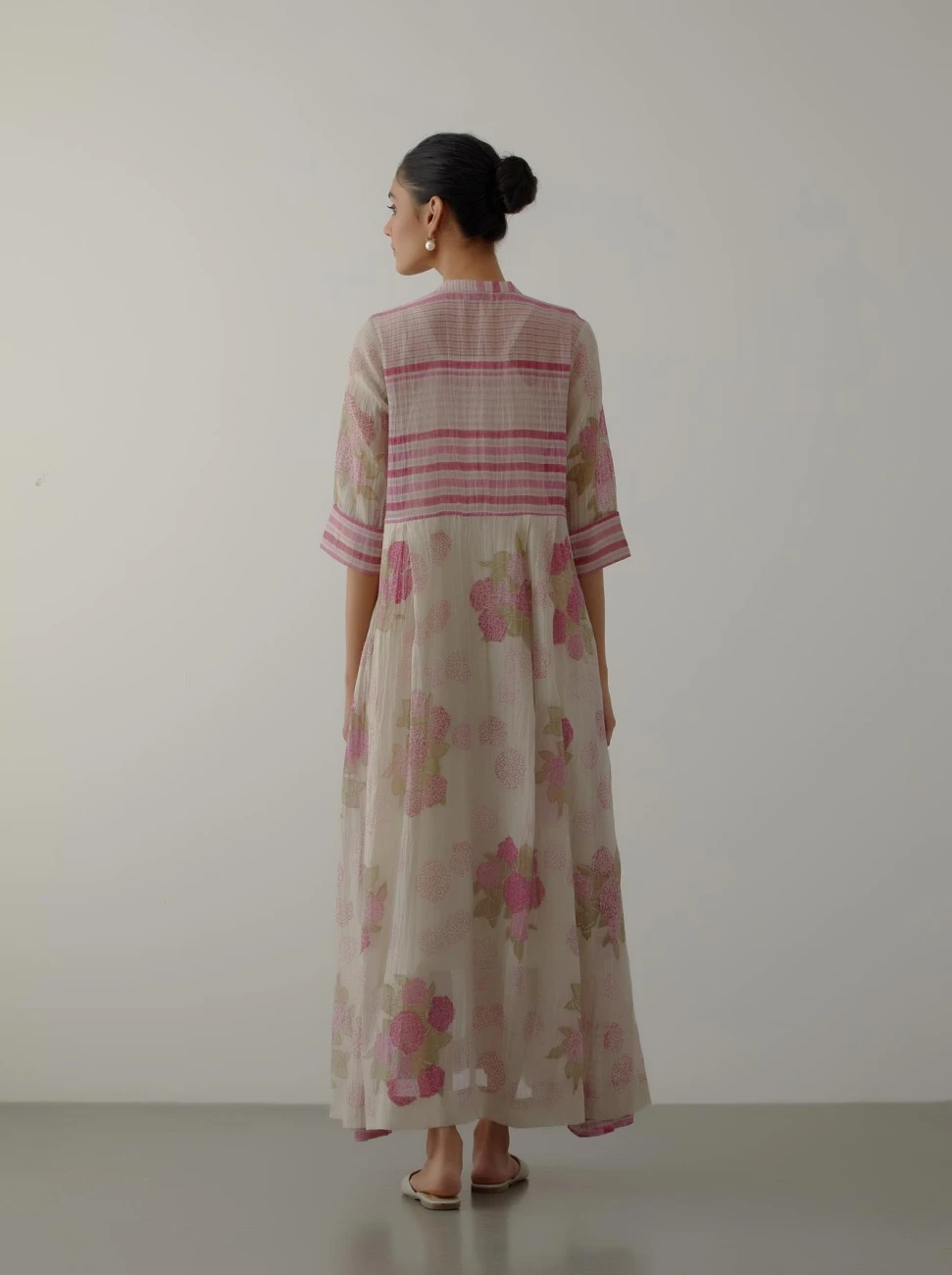 Pink Charelette Summer Field Dress 7 Pink Charelette Summer Field Dress - Image 5