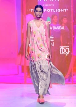 Embellished Flounce Dress With Tier -Ethereal Styles sbsh0093