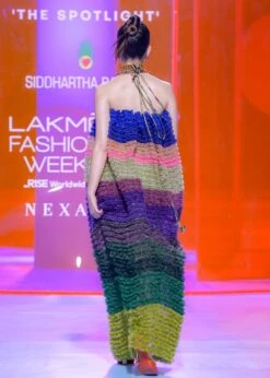 Ribbon Embroidery Off Shouler Dress -Ethereal Styles sbsh025b