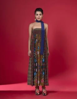 Sylvan Print Dress -Ethereal Styles sbtsl0263