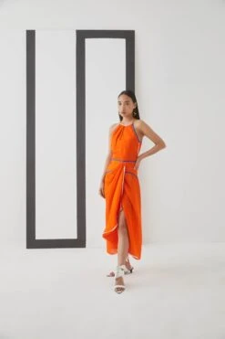 Lucy Skater Linen Dress -Ethereal Styles srf014b