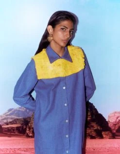 Nero Nero Denim Shirt Dress -Ethereal Styles srt040b