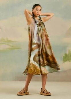 Terrain Circle Dress -Ethereal Styles ss22cidtrn3