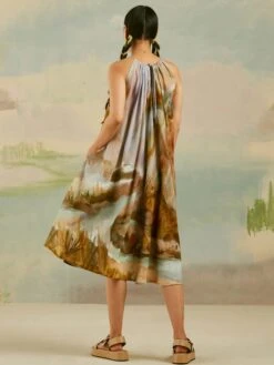 Terrain Circle Dress -Ethereal Styles ss22cidtrnb