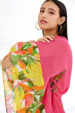 Fuschia Banana Tree Kaftan Dress 16 Fuschia Banana Tree Kaftan Dress -Ethereal Styles ss23nk75a7