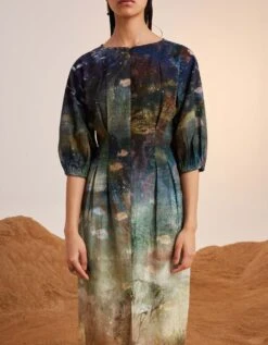 Underwater Shaft Dress -Ethereal Styles ss23shfdunw4