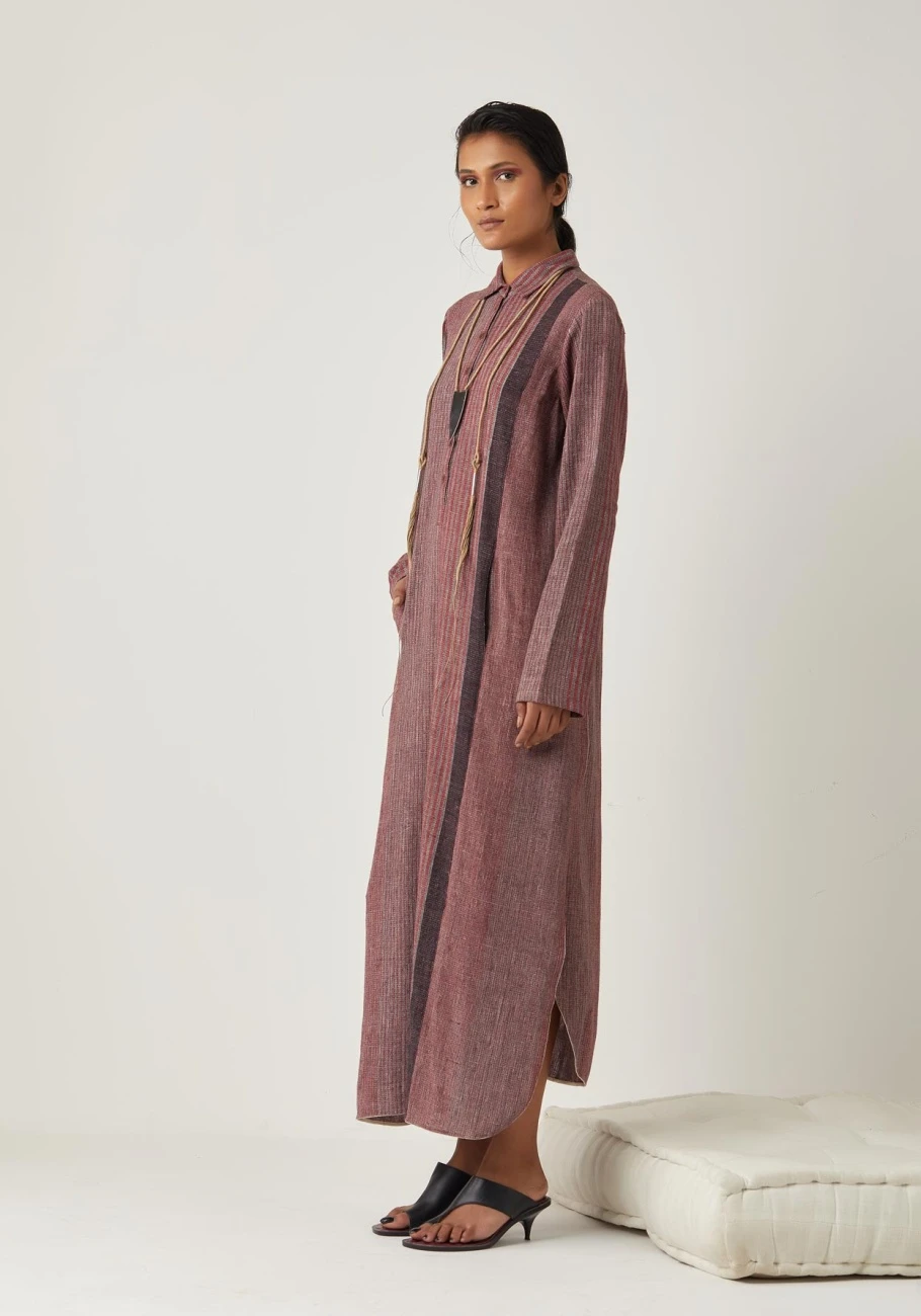 Brick Eda Dress 4 Brick Eda Dress - Image 2