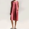 Red Fraction Dress 1 Red Fraction Dress -Ethereal Styles tessellate261
