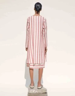 Ecru And Brick Pino Dress -Ethereal Styles tessellate31b 1