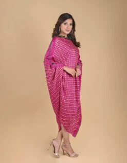 Triangle Dress In Fuschia Pink -Ethereal Styles triangledress2