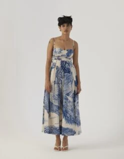 White Morni Brallette Dress -Ethereal Styles yambb084