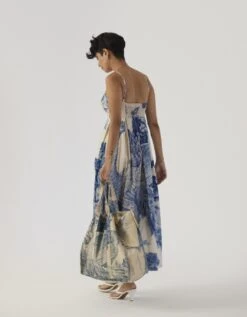 White Morni Brallette Dress -Ethereal Styles yambb085